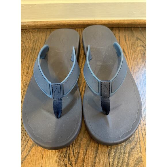 Olukai Mens Koko\'o Moonlit Blue Flip Flop Size 11 main image 6